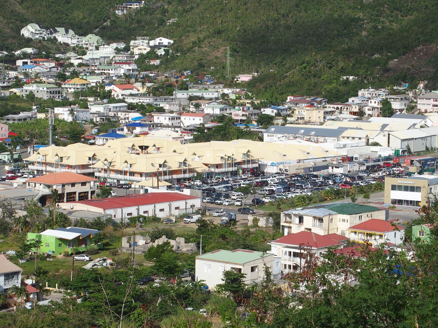 Super U Marigot bay